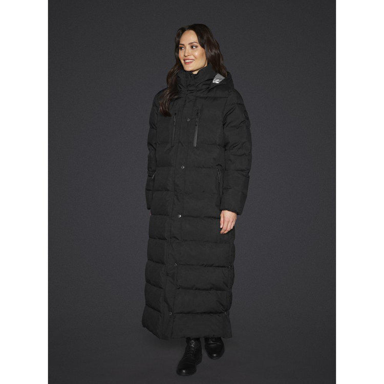 Long padded winter coat