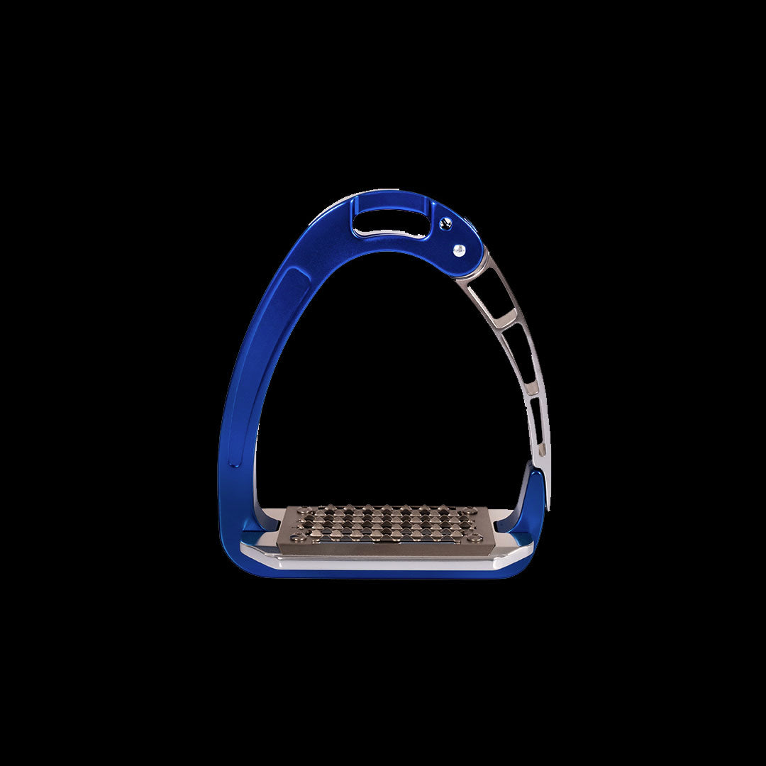Blue acavallo aluminium stirrup