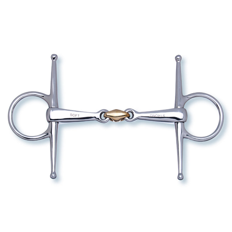 Long side arms define the unmistakable silhouette of this Stübben horse bit.