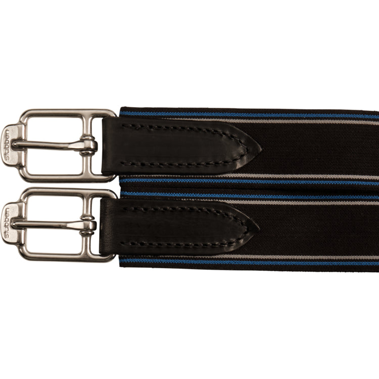 Stübben Stud Girth Contour designed for a secure jumping saddle setup.