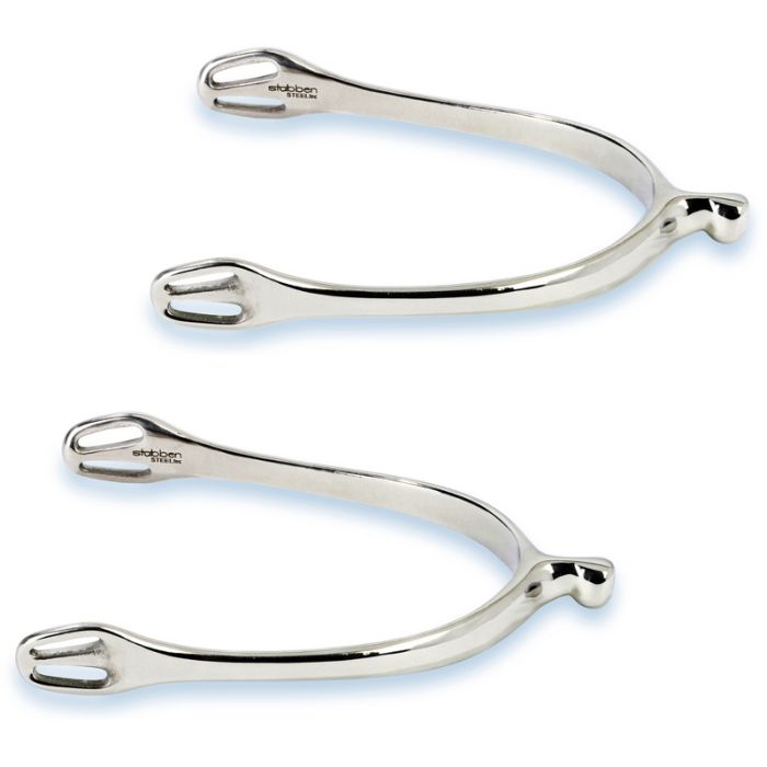Stübben Dynamic Spurs featuring a sleek profile and refined equestrian design.