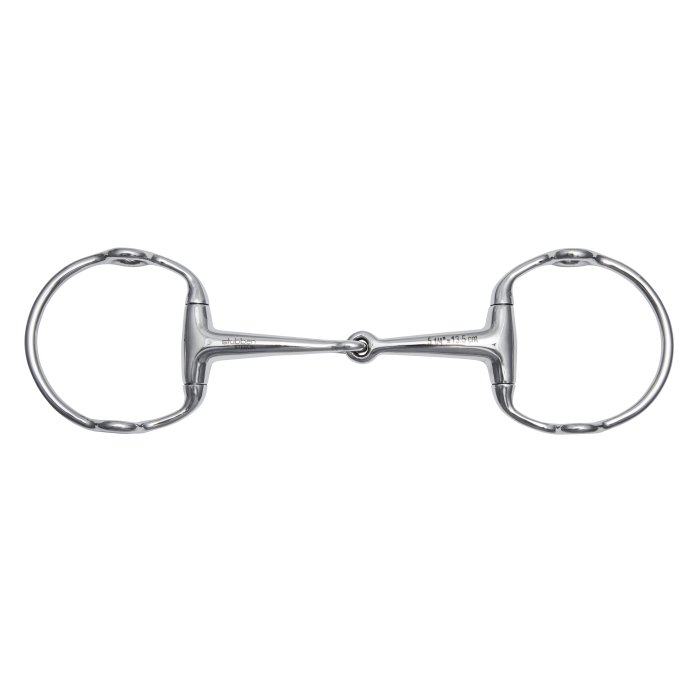 Stübben Gag Bit featuring the characteristic cheek design of a classic gag horse bit.