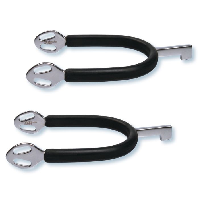 Stübben SEQ Hammer Spurs featuring an offset neck and distinctive hammer-shaped end.