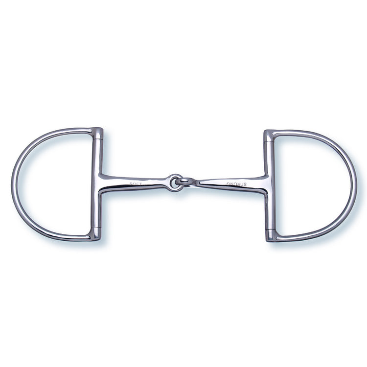 Polished D-rings give the Stübben 2in1 Bit its instantly recognisable profile.