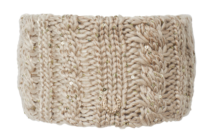 Beige Winter Headband