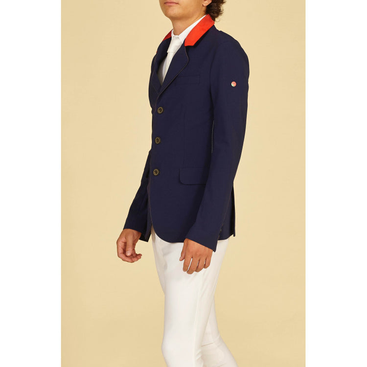 Manfredi Navy Mens competition jacket