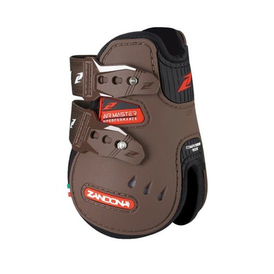 Zandona Air Master Long hind-leg protection for an athletic equestrian setup.