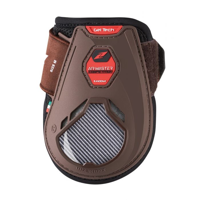 Zandona Air Master Competition fetlock boots fitted to a young sport horse.