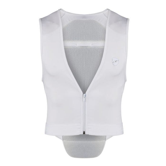 Zandona equestrian competition gilet with a refined fitted silhouette.