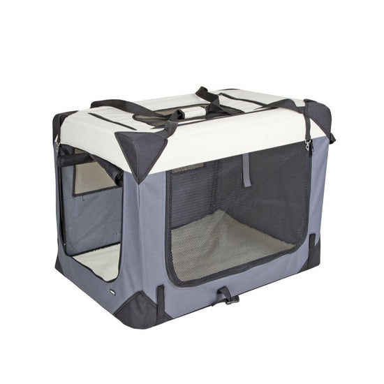 Portable dog travel crate