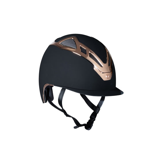 Suomy equestrian helmet with rose old