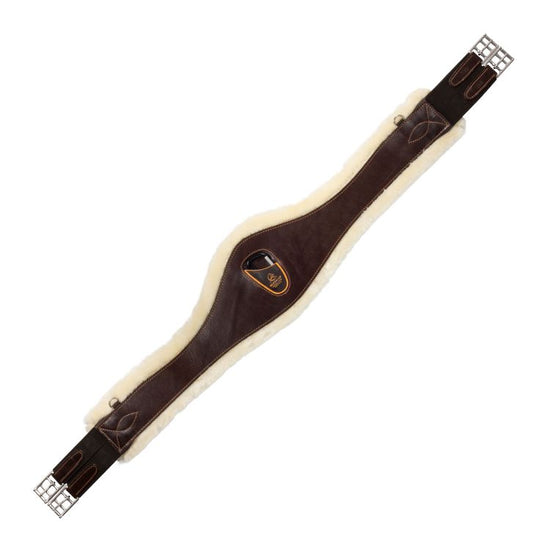 Jumping leather girth