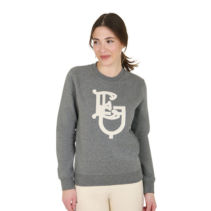 women’s equestrian crewneck sweatshirt for stable and everyday wear