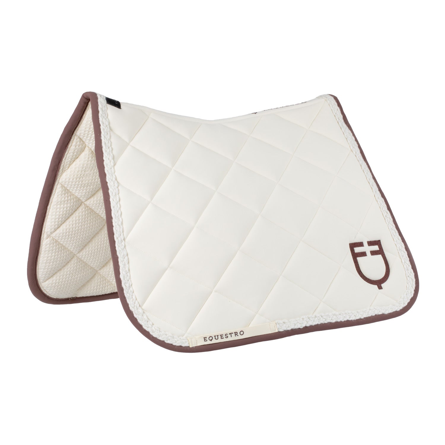 Quick-dry equestrian saddle pad with logo 