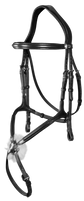 Black figure 8 bridle