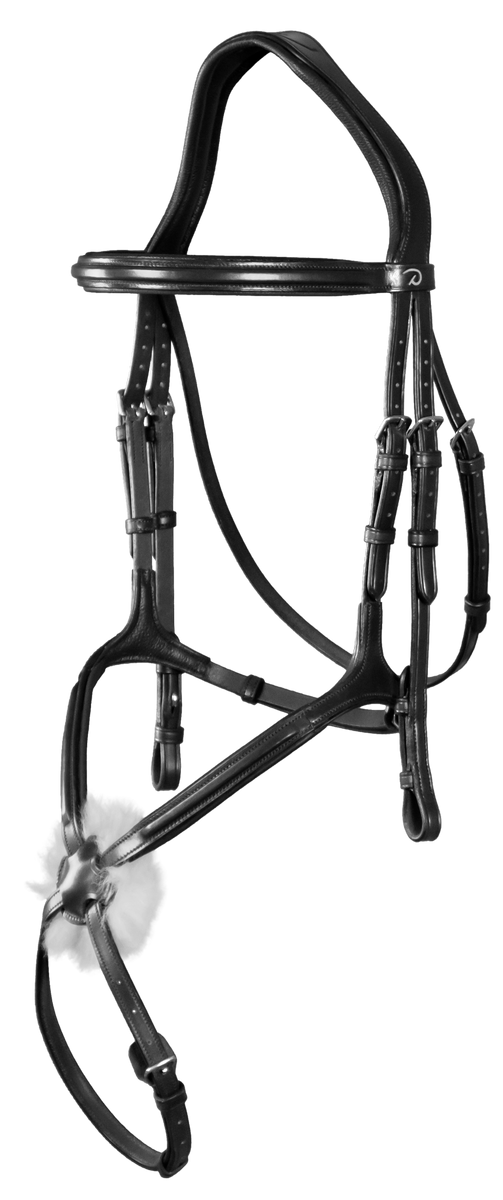 New English Collection Figure 8 Noseband Bridle – EquiZone Online
