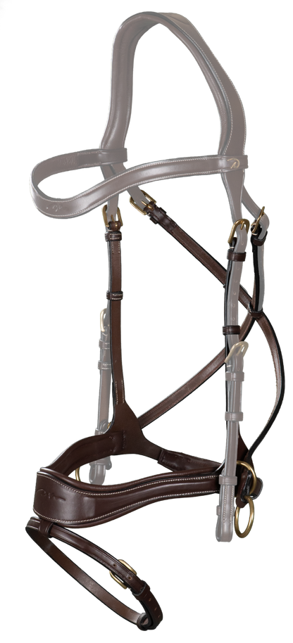 D Collection D Motion Noseband with Cross Pull Strap