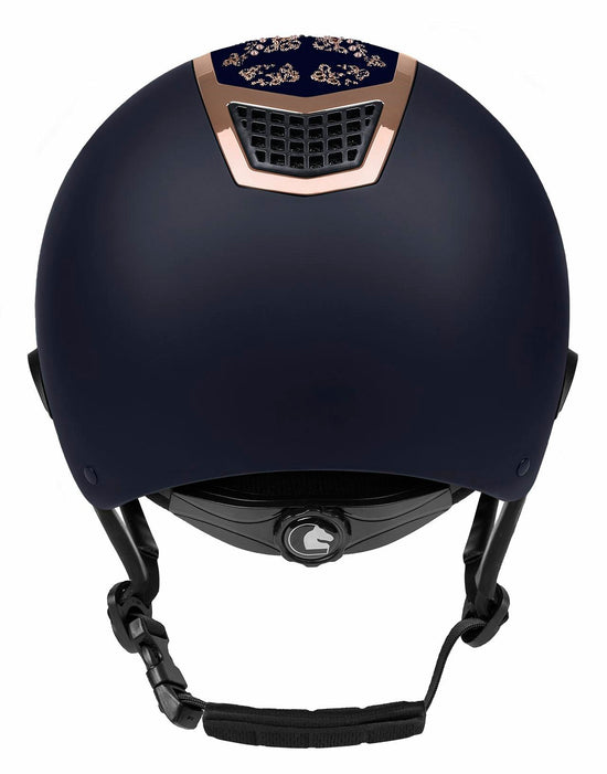 wide visor equestrian helmet