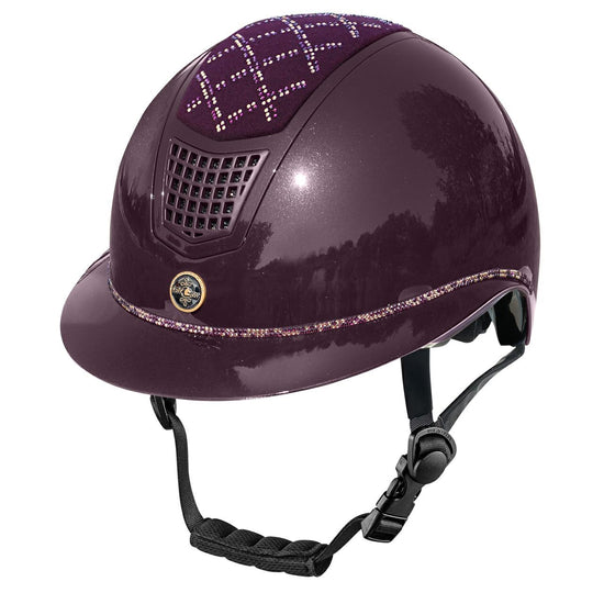 Fair Play horse riding helmet in Royal Berry color