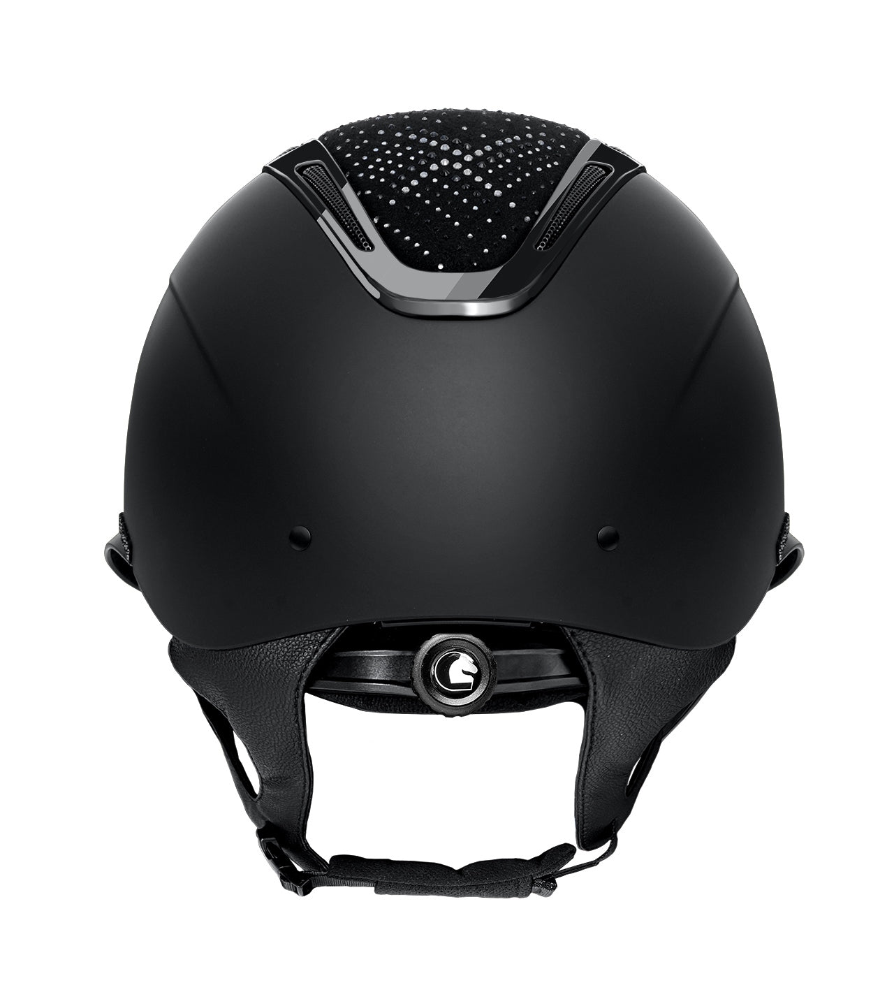 Ventilated riding helmet with memory foam
