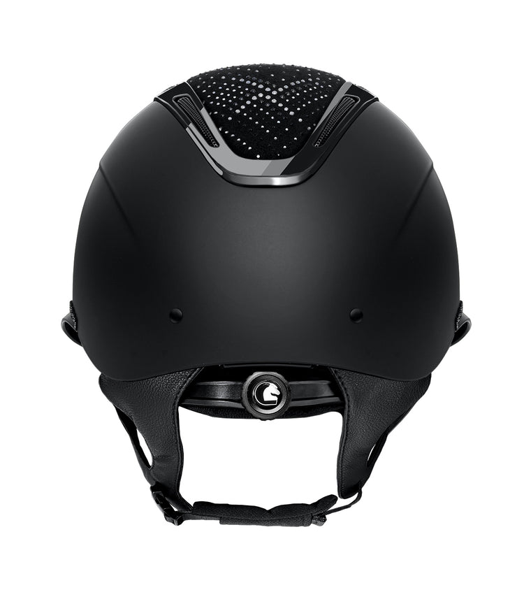 Ventilated riding helmet with memory foam