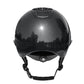 shiny chic riding helmet rider