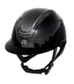 Shock absorbing horse riding helmet