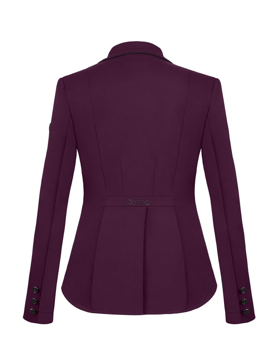 Elegant women’s dressage competition jacket royal berry