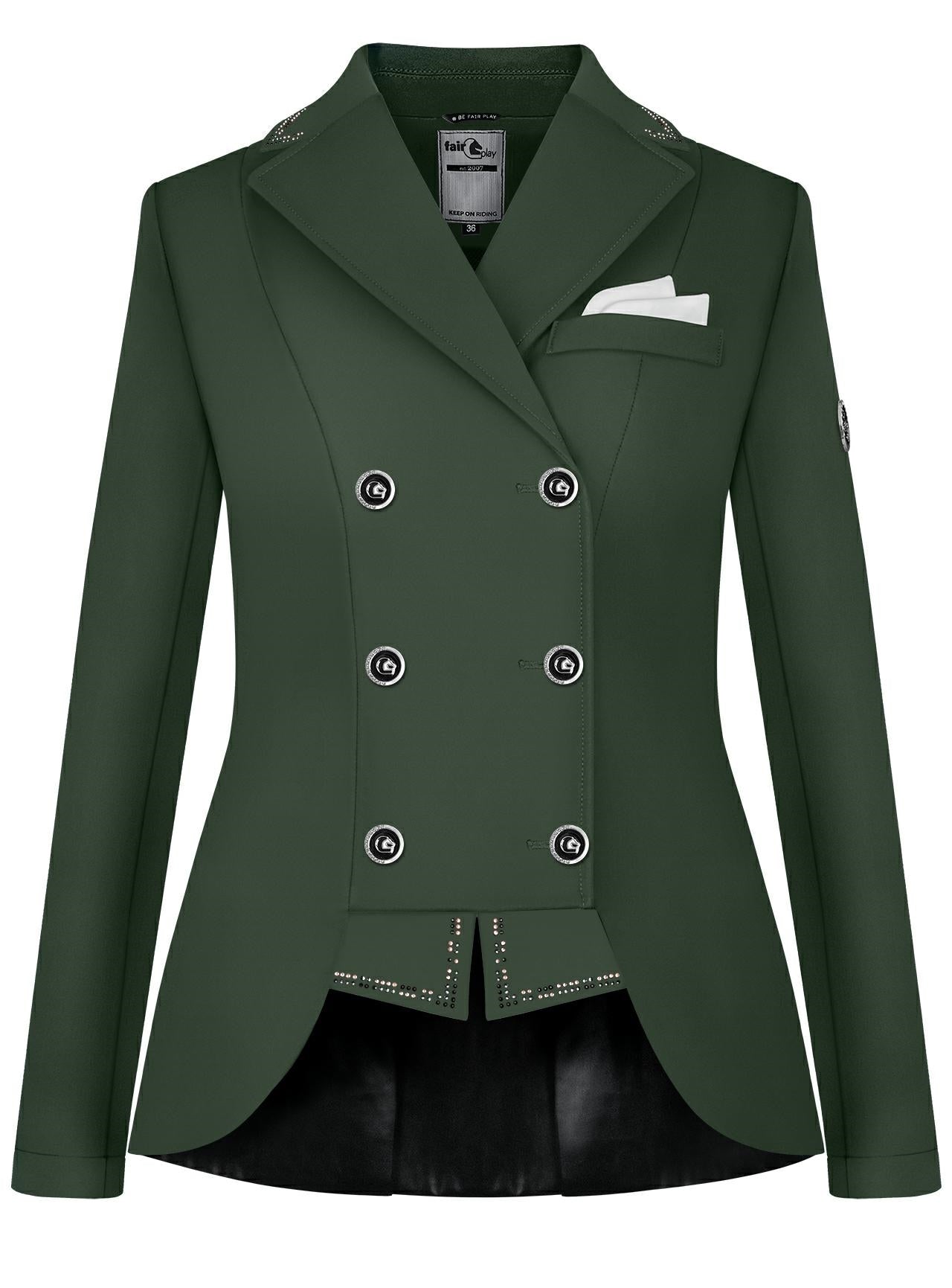 Fair Play FP Reiko Dressage Jacket dark sage