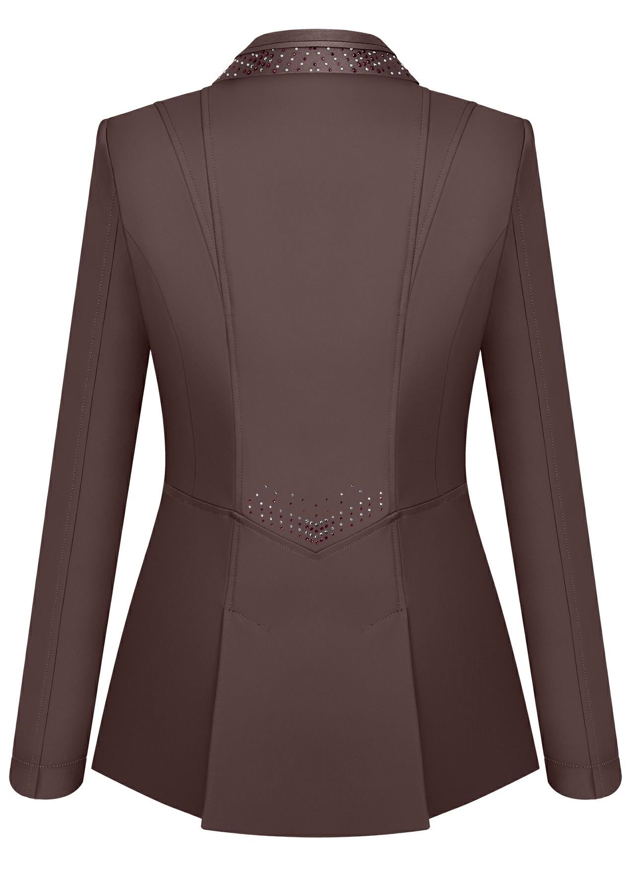 Women’s short dressage tailcoat with rhinestones