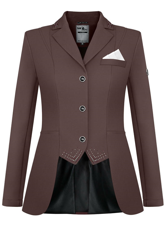 Fair Play Dressage Short Tailcoat Danielle women rose brown