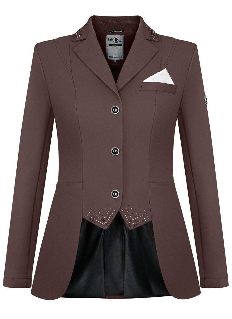Fair Play Dressage Short Tailcoat Danielle women rose brown