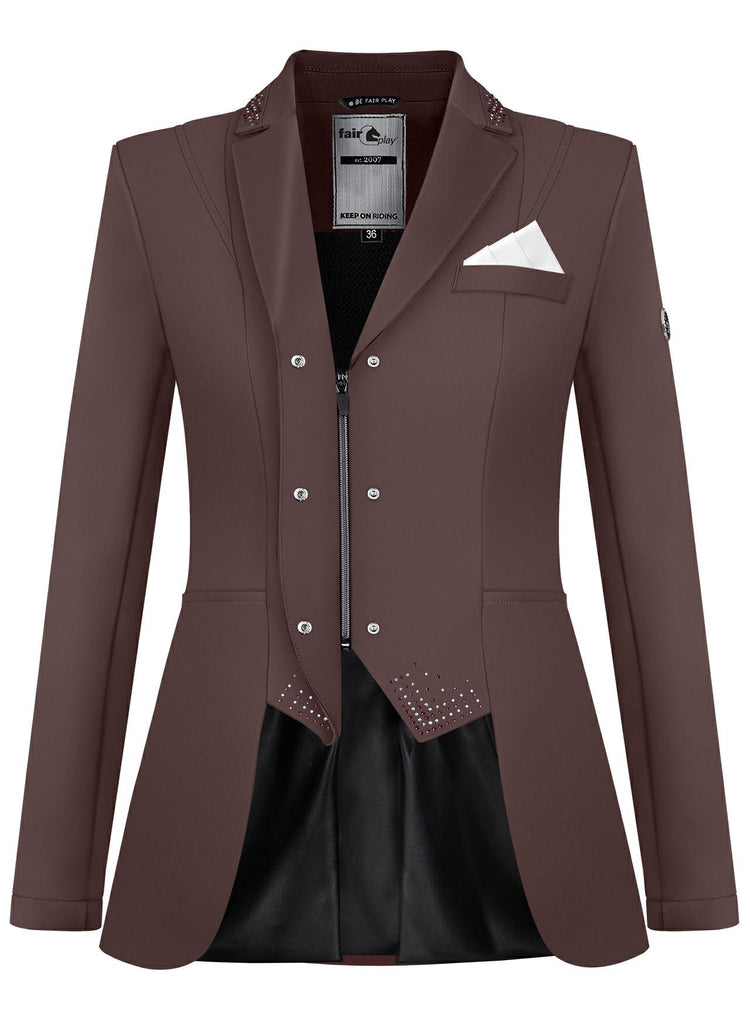 Fair Play Danielle short dressage tailcoat with rhinestones