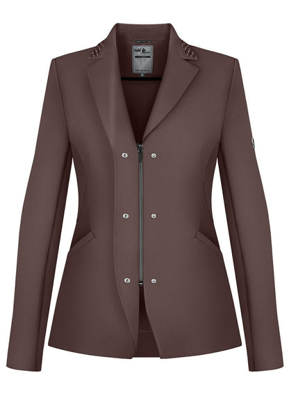 Elegant riding jacket with double vents