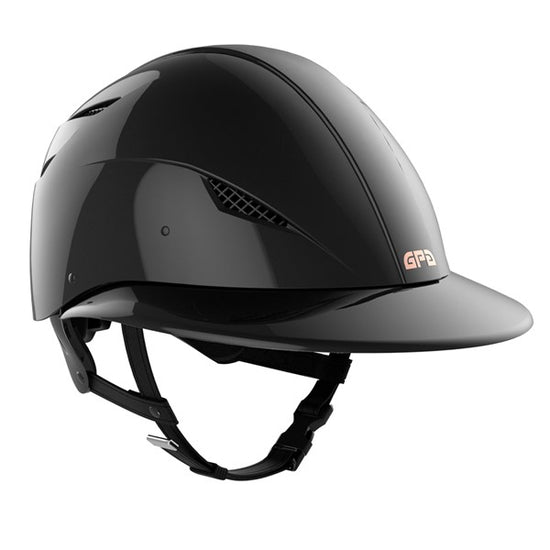 GPA lady helmet black shine