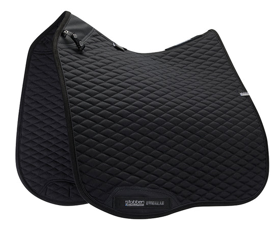 Anatomical saddle pad