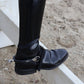 Rubber covered spurs