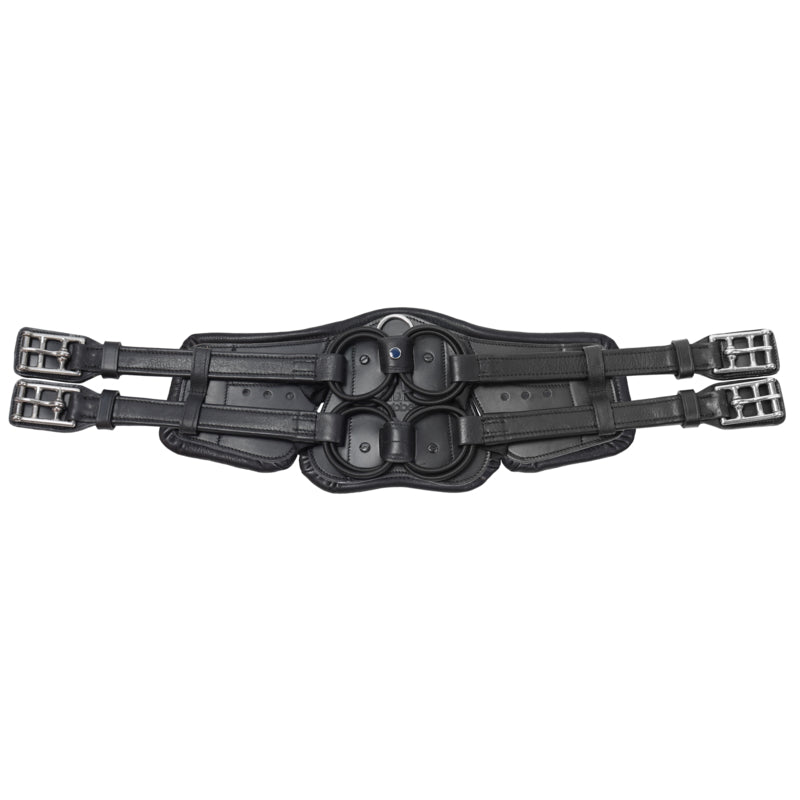 Stubben equi-soft girth black leather