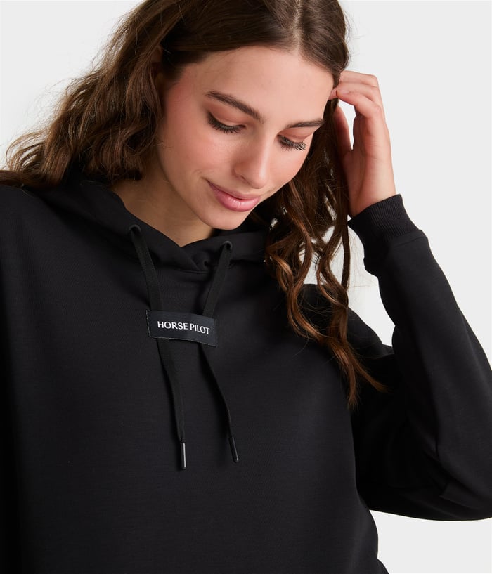 Lightweight equestrian hoodie for training and stable wear