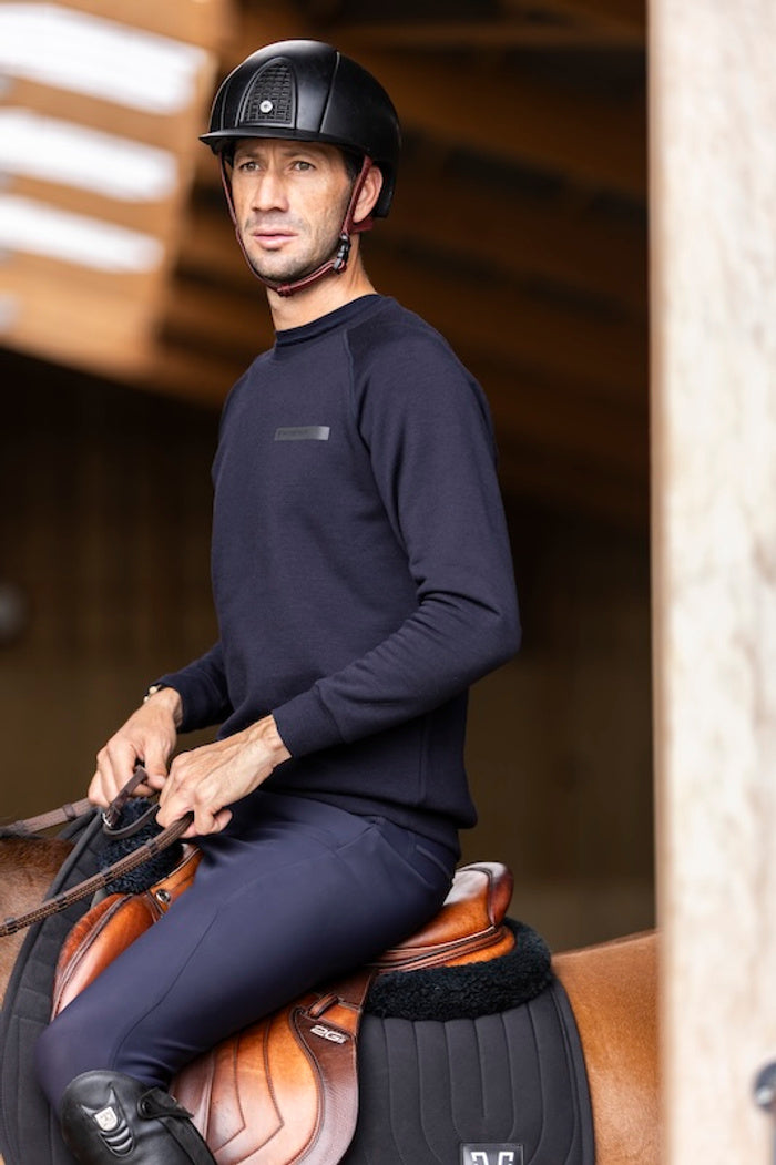 Horse Pilot merino riding top for men
