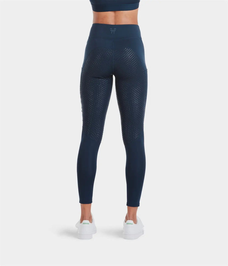 High-waist riding leggings
