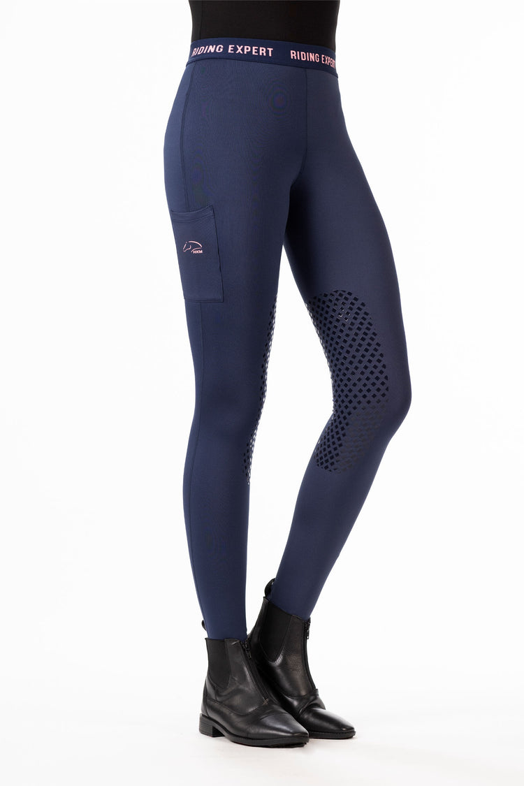 Cheap horse riding leggings with knee grip