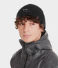 Breathable equestrian winter hat black