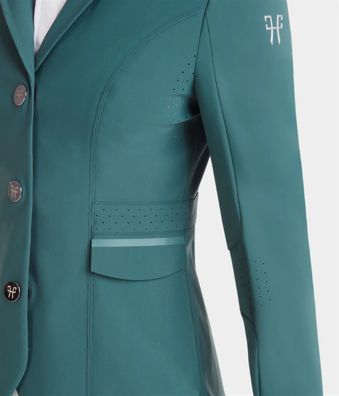 Green ladies show jacket