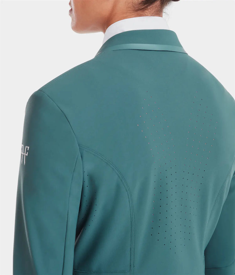 Magnetic button riding jacket
