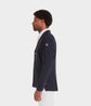 Black men’s competition jacket ergonomic fit