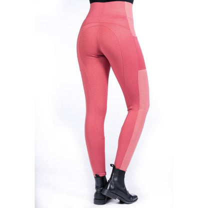 Riding Leggings Mesh Style Silicone Full Seat