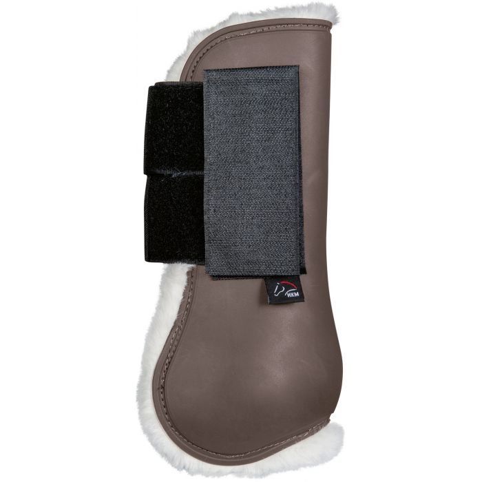 tendon boots with fur