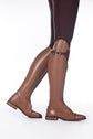 Front zip polo dressage boots