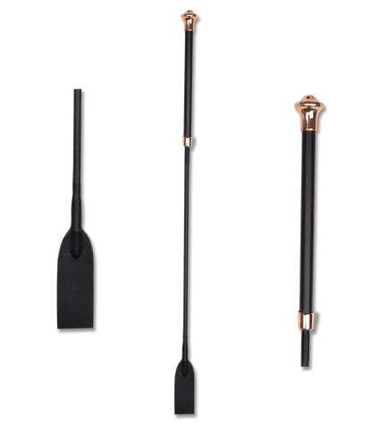 Bat do skoków ze skórzaną klapką